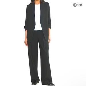 Aritzia Babaton Power Black Blazer Size 12